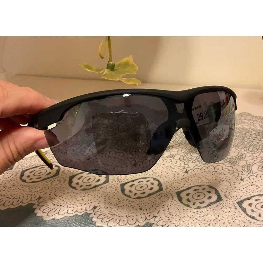 NWT Foster Grant IRONMAN Sunglasses Wrap Black